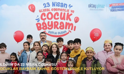 Yıldırım’da 23 nisan coşkusu: çocuklar bayramı sahne gösterileriyle kutluyor