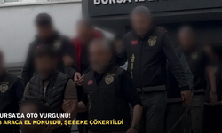 Bursa'da oto vurgunu! 28 araca el konuldu, şebeke çökertildi