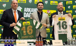 Bursaspor'dan dev sponsorluk: 40 milyon TL’lik imza!