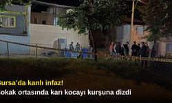 Bursa’da kanlı infaz! Sokak ortasında karı kocayı kurşuna dizdi