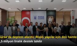 Bursa’da deprem alarmı! Riskli yapılar için dev hamle, 3,5 milyon liralık destek talebi