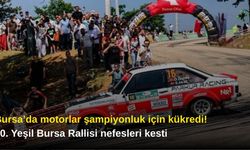 Bursa’da motorlar şampiyonluk için kükredi! 50. Yeşil Bursa Rallisi nefesleri kesti