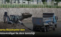 Bursa Büyükşehir’den Hüdavendigar'da dere temizliği