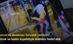 Bursa’da akıl almaz hırsızlık yöntemi! Peruk ve kadın kıyafetiyle dükkânı hedef aldı