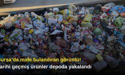 Bursa’da mide bulandıran görüntü! Tarihi geçmiş ürünler depoda yakalandı