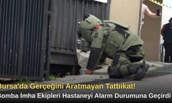 Bursa'da Gerçeğini Aratmayan Tatbikat! Bomba İmha Ekipleri Hastaneyi Alarm Durumuna Geçirdi