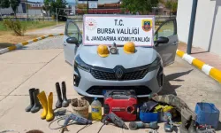 35 metrelik tünelde 5 kişi suçüstü yakalandı