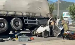 Ankara Yolu Caddesi'nde feci kaza