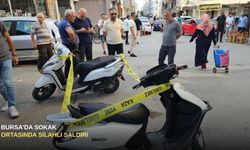 Bursa'da sokak ortasında silahlı saldırı