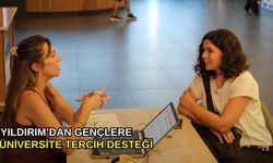 Yıldırım'dan gençlere üniversite tercih desteği