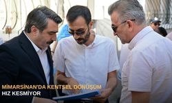 Mimarsinan'da kentsel dönüşüm hız kesmiyor