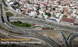 Mudanya Bulvarı'nda trafik düzenlemesi başlıyor