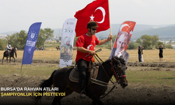 Bursa'da Rahvan Atları Şampiyonluk İçin Pistteydi
