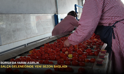 Bursa’da Yarım Asırlık Salça Geleneğinde Yeni Sezon Başladı