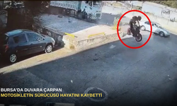 Bursa'da Duvara Çarpan Motosikletin Sürücüsü Hayatını Kaybetti