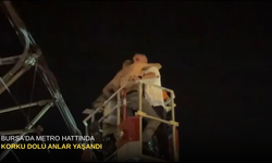 Bursa'da Metro Hattında Korku Dolu Anlar Yaşandı