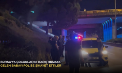Bursa'ya Çocuklarını Barıştırmaya Gelen Babayı Polise Şikayet Ettiler