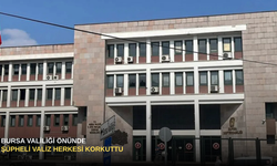 Bursa Valiliği Önünde Şüpheli Valiz Herkesi Korkuttu