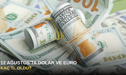 12 Ağustos'ta Dolar ve Euro kaç TL oldu?
