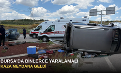 Bursa'da Binlerce Yaralamalı Kaza Meydana Geldi