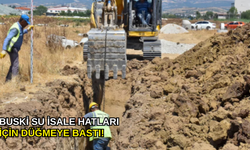 BUSKİ su isale hatları için düğmeye bastı!