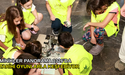 Minikler panorama 1326'da tarihi oyunlarla keşfediyor