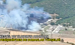 Kestel ve Yıldırım'ın ardından Yenişehir'den de dumanlar yükseldi!