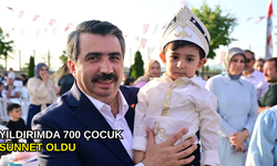 Yıldırımda 700 çocuk sünnet oldu