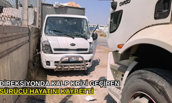Direksiyonda kalp krizi geçiren sürücü hayatını kaybetti