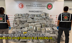 Romanya'dan Bursa'ya gelen araçta uyuşturucu ele geçirildi