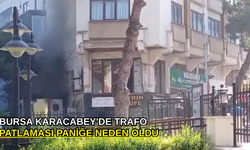 Bursa Karacabey'de trafo patlaması paniğe neden oldu