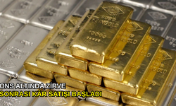 Ons altında zirve sonrası kâr satışı başladı