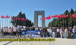 Yıldırım'ın gençleri Çanakkale Şehitliği'nde buluştu