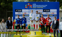üyükşehir Belediyespor'dan dünya üçüncülüğü