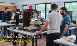 Yıldırım’da meslek sahibi olmak kolaylaşıyor