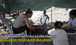 İznik Roma Tiyatrosu çevresindeki kazılarda veba izleri bulundu