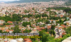 Bursa'da termometreler kaç dereceyi gösterecek?