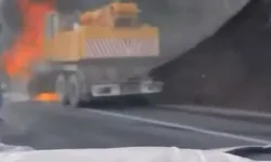 Bursa-İnegöl yolunda korku dolu anlar!