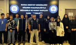 Bursa’da düzensiz göç operasyonunda 10 kişi yakalandı