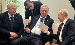 Cumhurbaşkanı Erdoğan, Putin ve Lukaşenko samimi bir ortamda sohbet etti