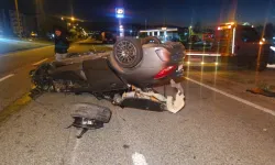 Bursa-Yalova yolunda feci kaza! Lüks otomobil ters döndü: 3 yaralı