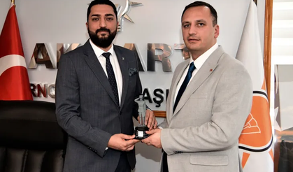 Eşki, Dağlıer'i ziyaret edip iş birliği vurgusu yaptı