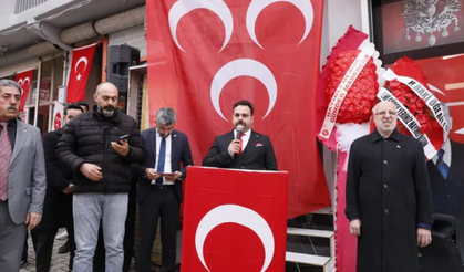 MHP Mardin Yeşilli İlçe Teşkilatı'nın yeni hizmet binası açıldı