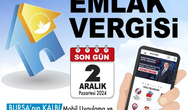 Osmangazi’nden vergi ödeme kolaylığı