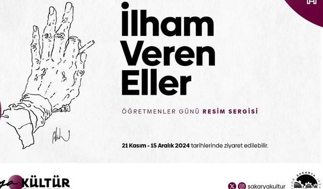21 Kasım “İlham Veren Eller” sergisi sanatseverlere kapılarını açacak