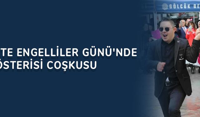 Gölcük'te Engelliler Günü'nde dans gösterisi coşkusu