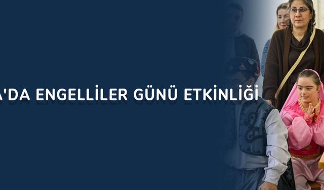 Bornova'da Engelliler Günü etkinliği