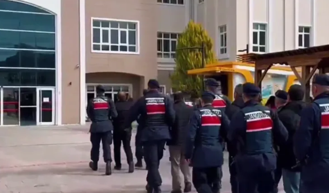 22 ilde Jandarma 'Kıskaç'ına 24 tutuklama!