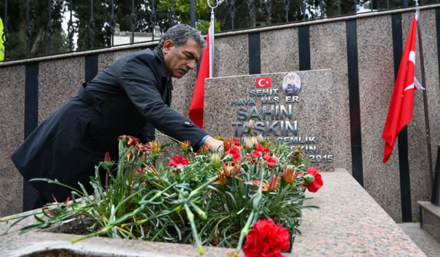 Bursa Gemlik'te şehitler unutulmadı