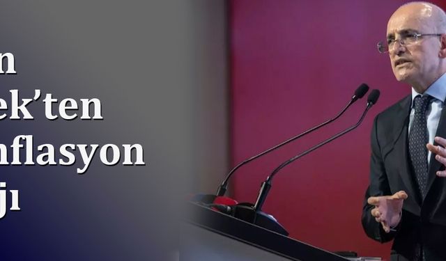 Bakan  Şimşek’ten  dezenflasyon  mesajı
